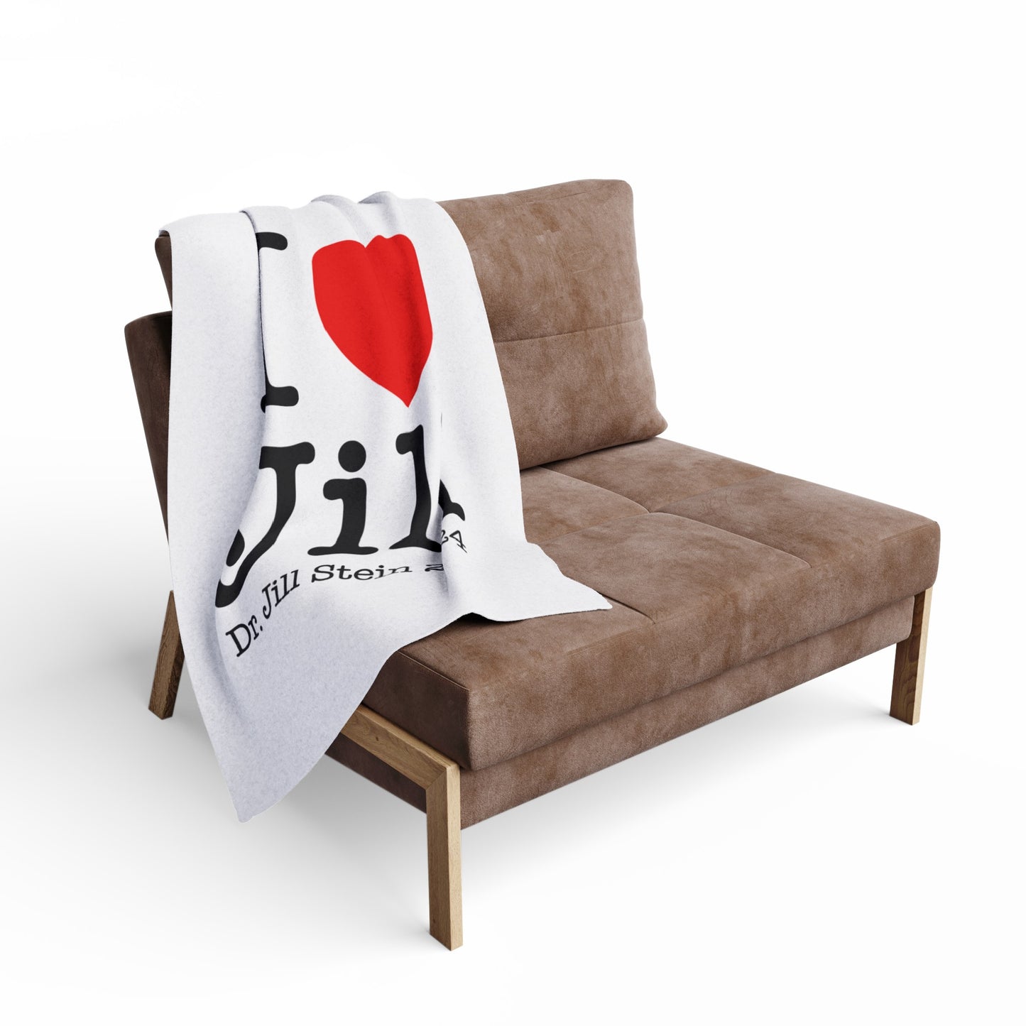 I Love Jill Arctic Fleece Blanket