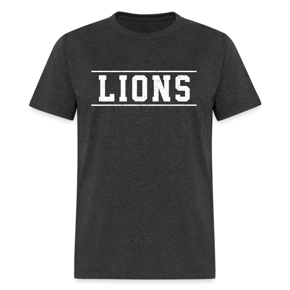 Lions Unisex Classic T-Shirt - heather black