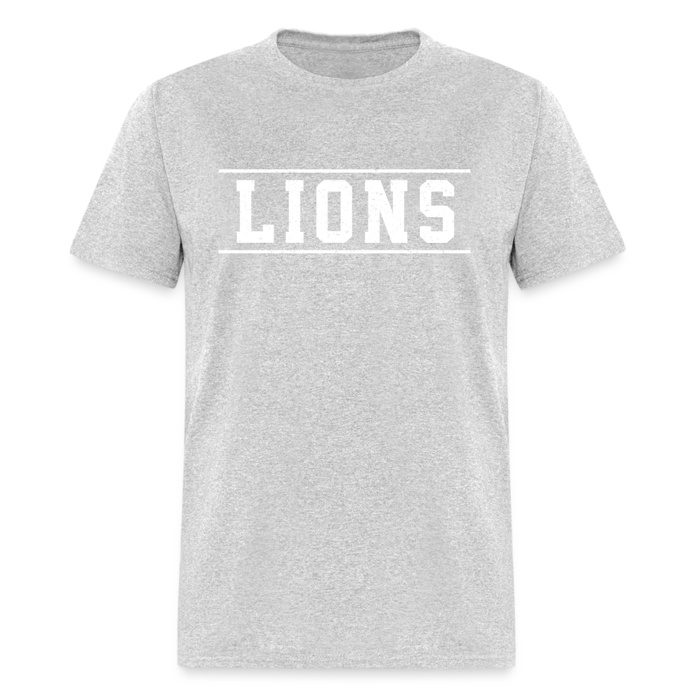 Lions Unisex Classic T-Shirt - heather gray