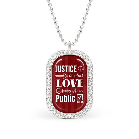 Justice Pendent Necklace