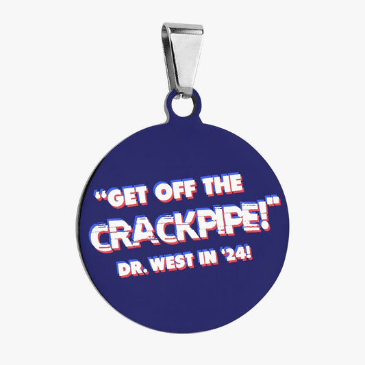 Crackpipe Pet Tag