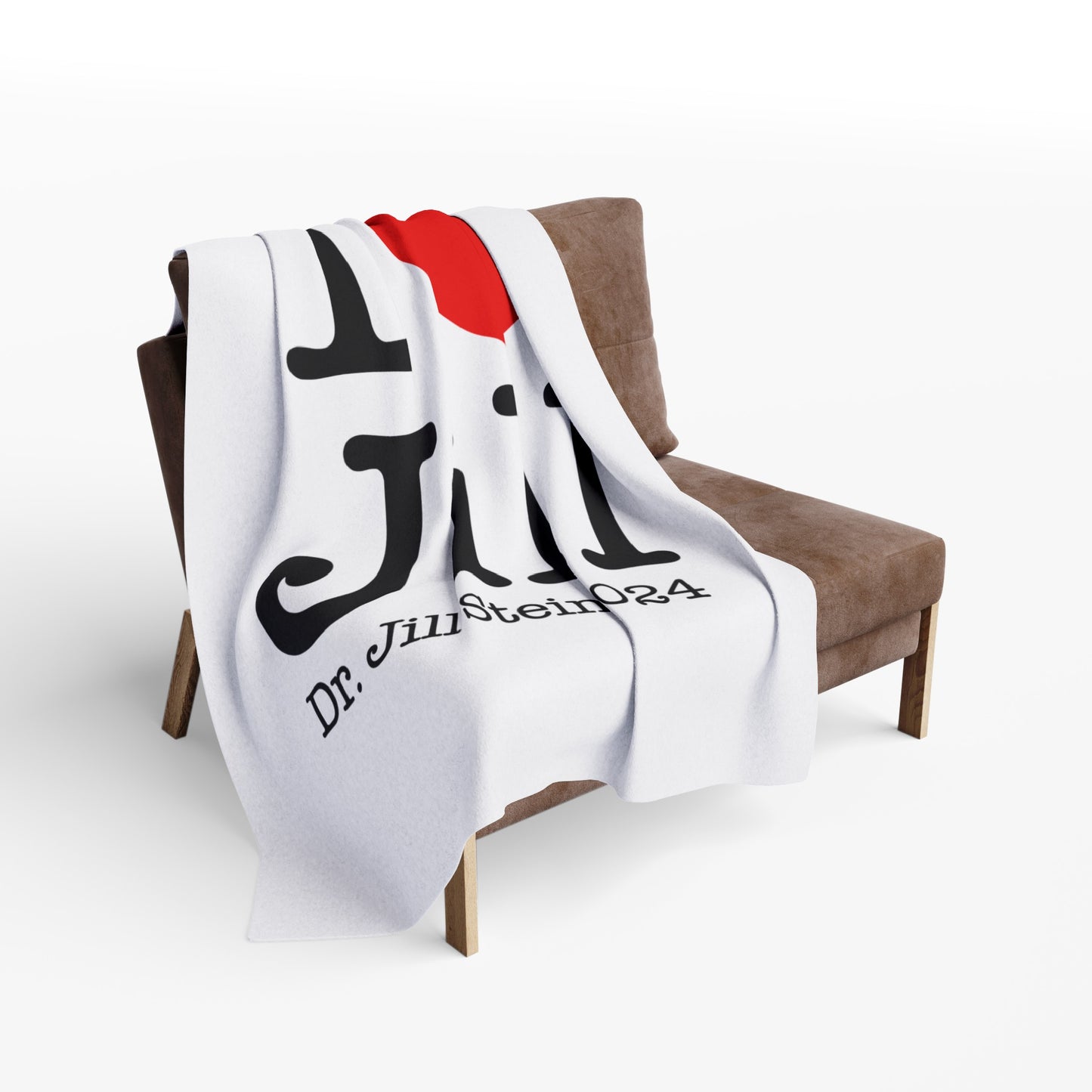 I Love Jill Arctic Fleece Blanket