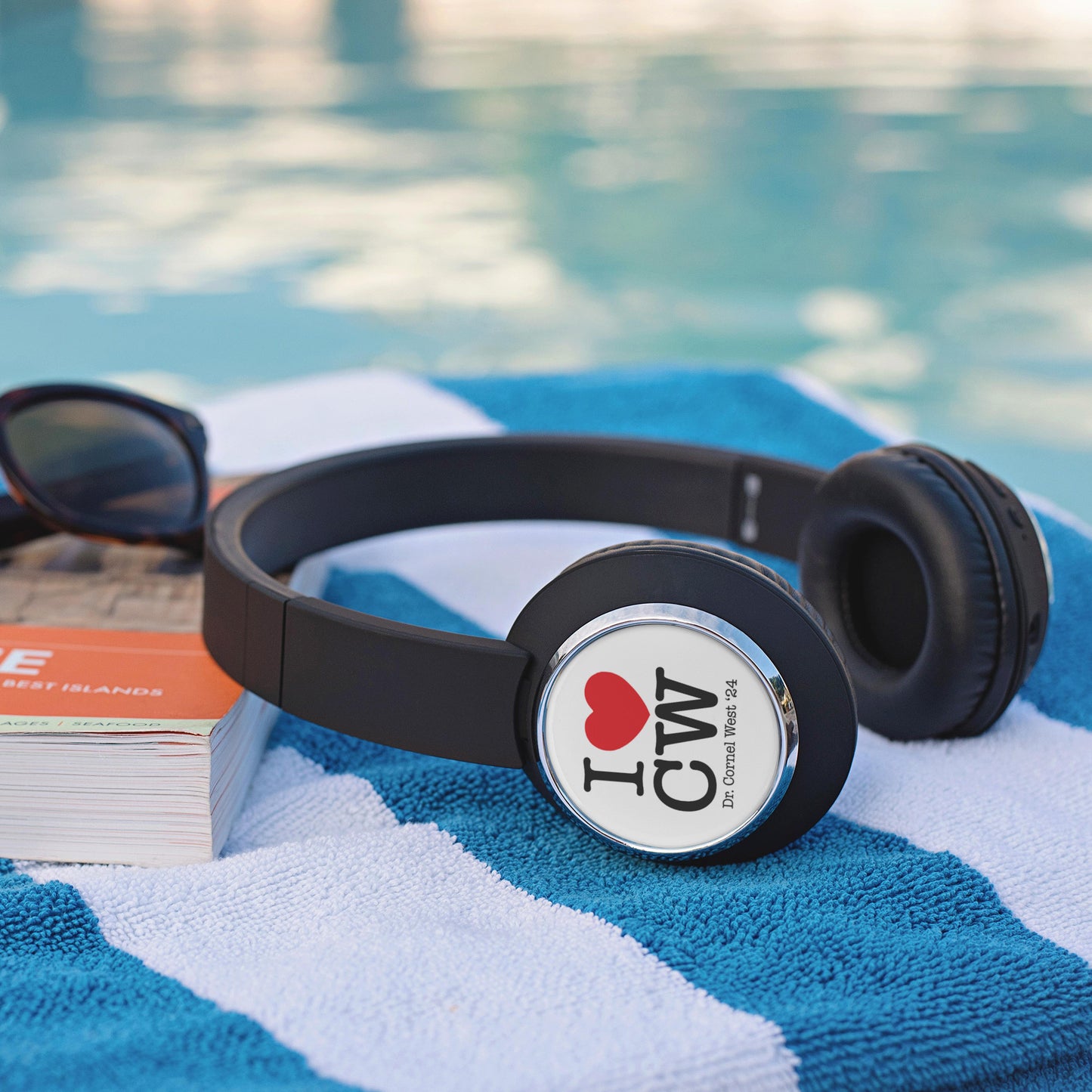 I Love CW Bluetooth Wireless Headphones