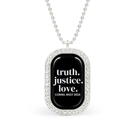 Truth Justice Love Pendent Necklace