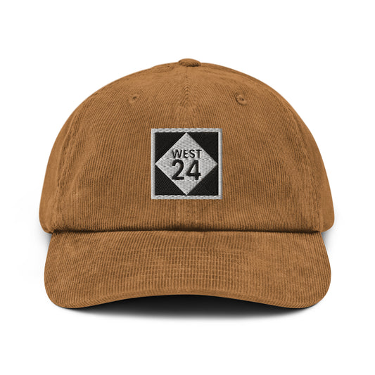 Revolution Highway Embroidered Corduroy Hat