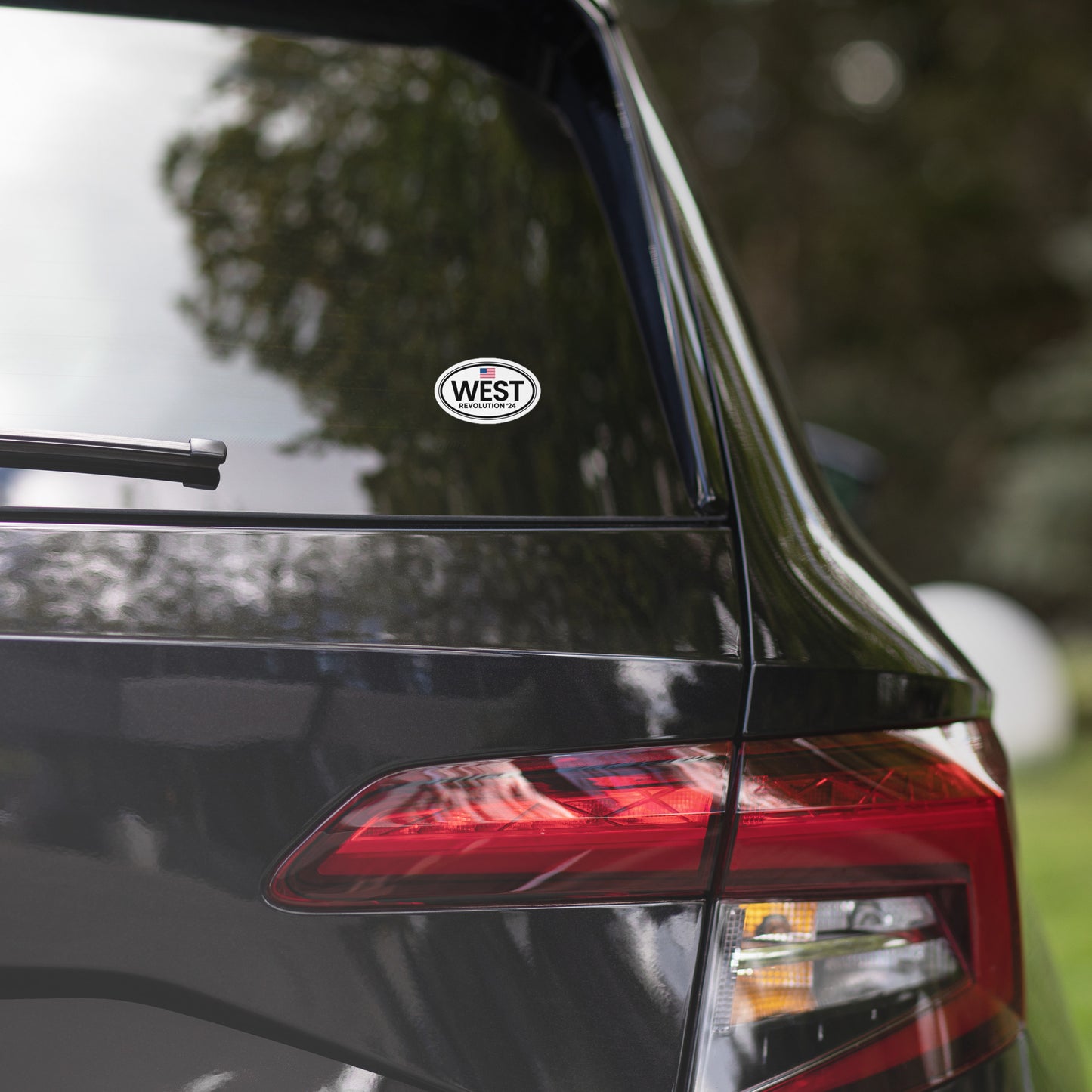 West Revolution Euro Vinyl Bumper Sticker