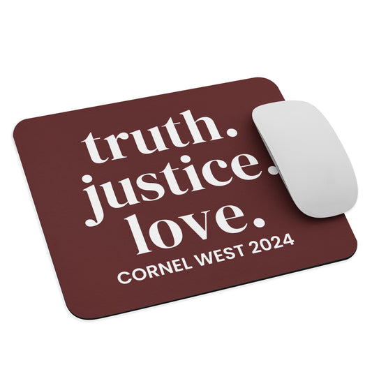 Truth Justice Love Mouse Pad