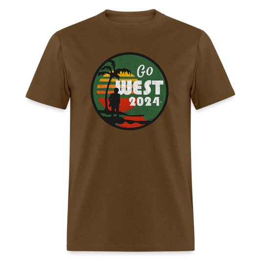 Unisex Classic Go West T-Shirt - brown