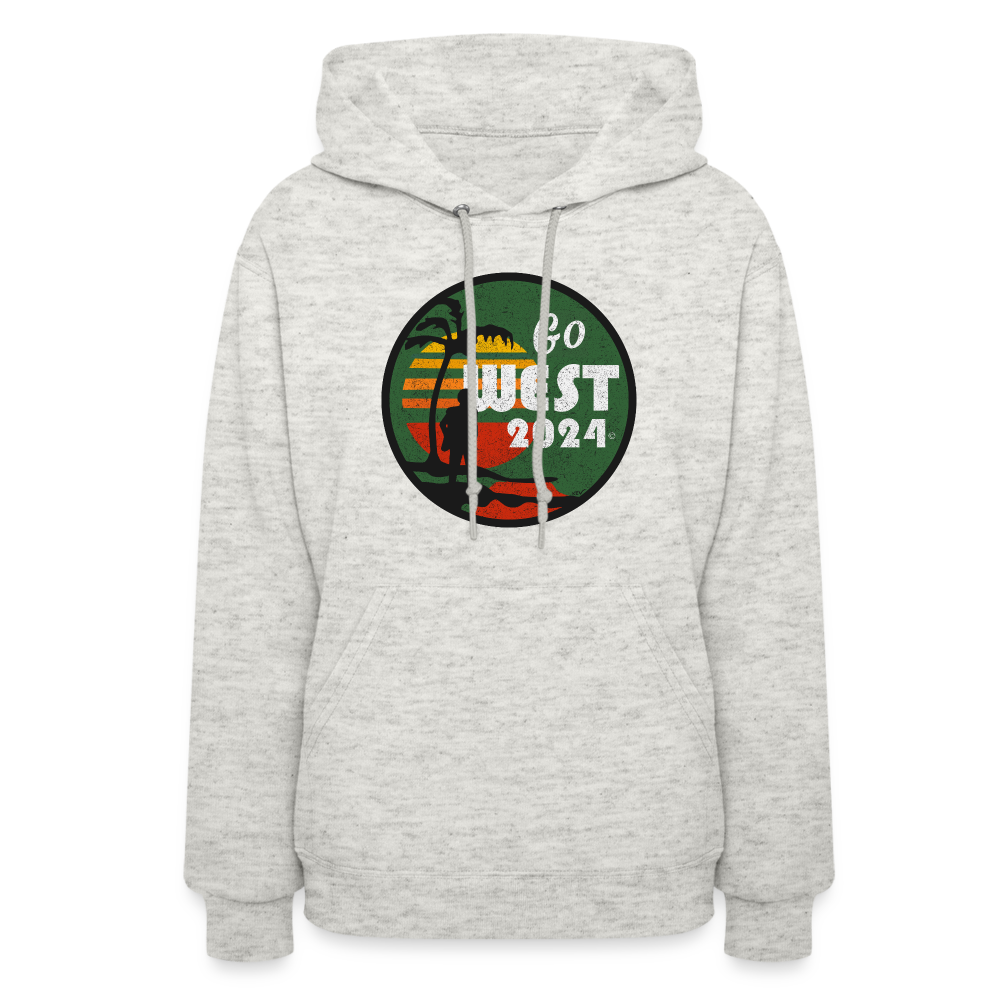 Women's Go West Hoodie - heather oatmeal