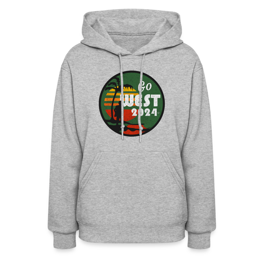 Women's Go West Hoodie - heather gray