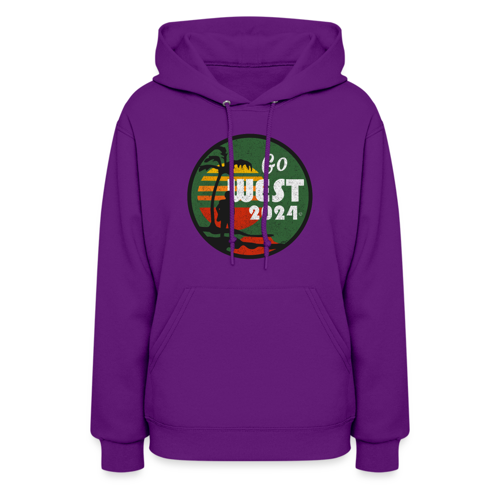 Women's Go West Hoodie - purple