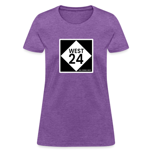 Women's Highway T-Shirt - purple heather