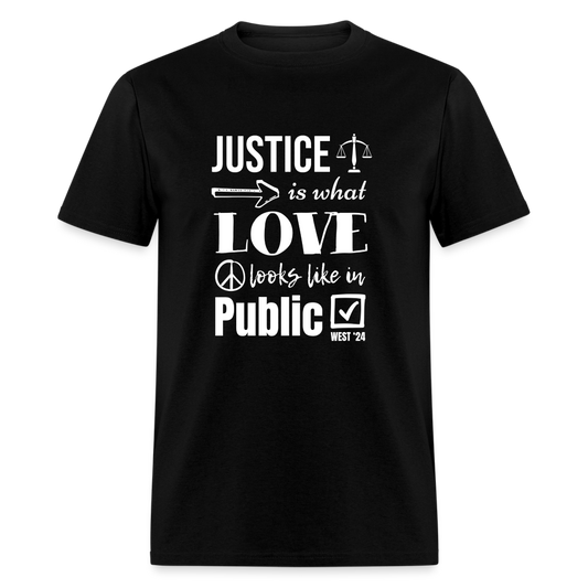 Unisex Classic Justice T-Shirt - black