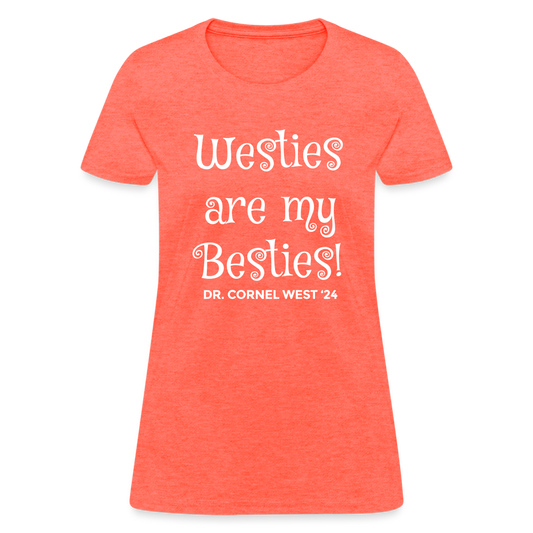 Women's Westies T-Shirt - heather coral