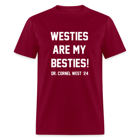 Unisex Classic Westie T-Shirt - burgundy