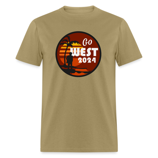Unisex Classic Go West T-Shirt - khaki