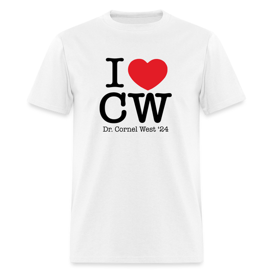 Unisex Classic I Love CW T-Shirt - white