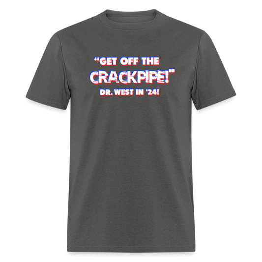 Unisex Classic Crackpipe T-Shirt - charcoal
