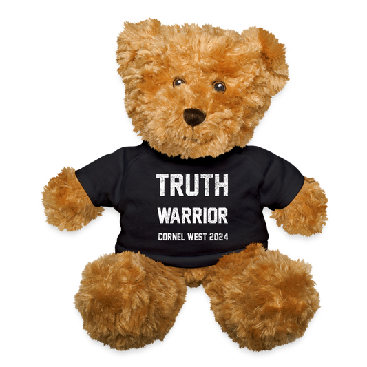 Truth Warrior Teddy Bear - black