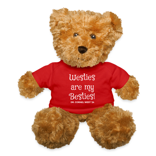 Westies Teddy Bear - red