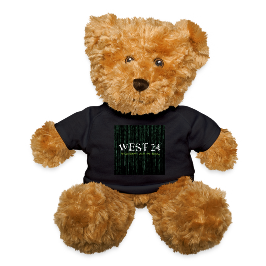 Matrix West Teddy Bear - black