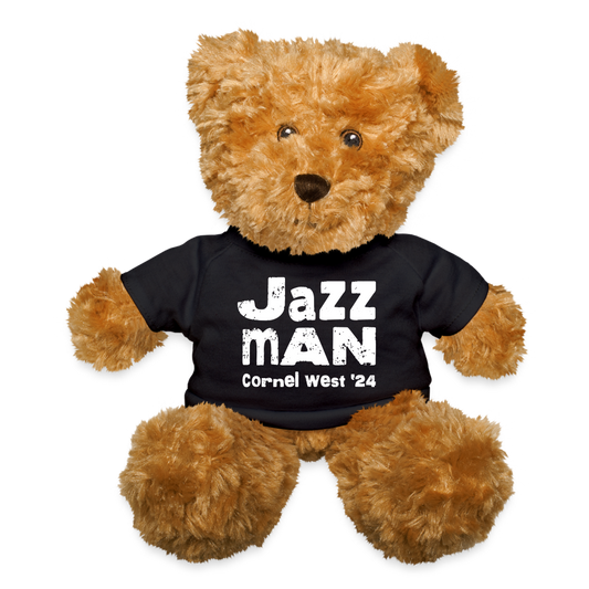Jazz Man Teddy Bear - black