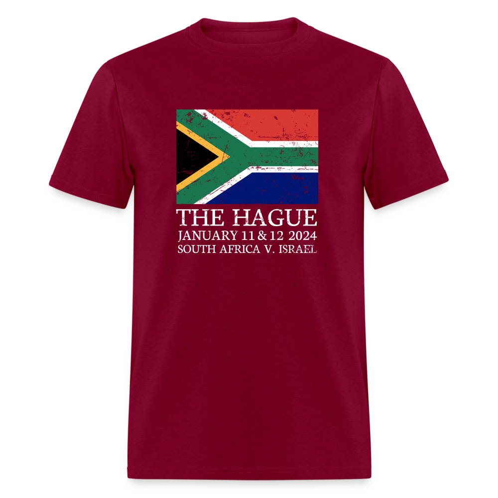 South Africa The Hague Unisex Classic T-Shirt - burgundy