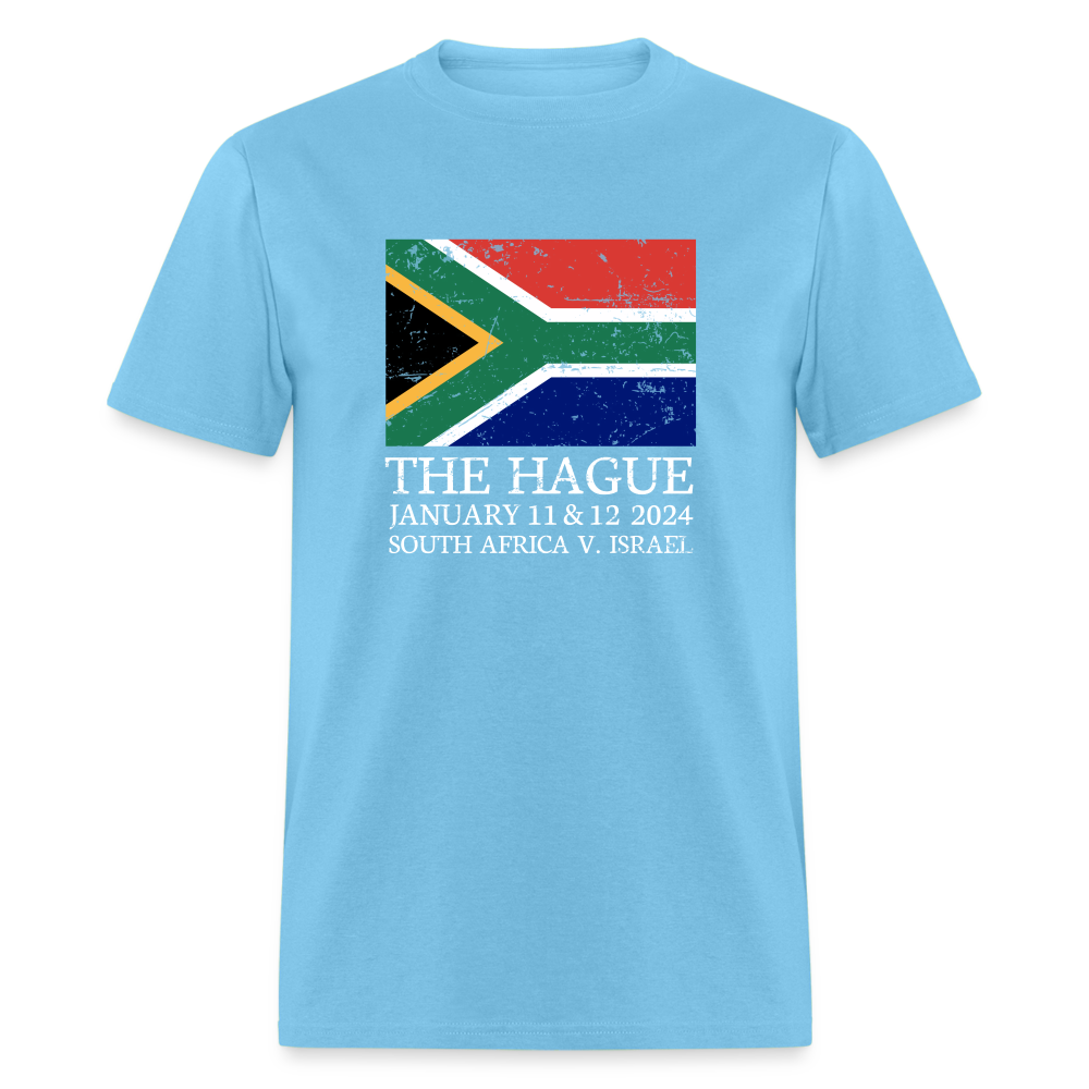 South Africa The Hague Unisex Classic T-Shirt - aquatic blue
