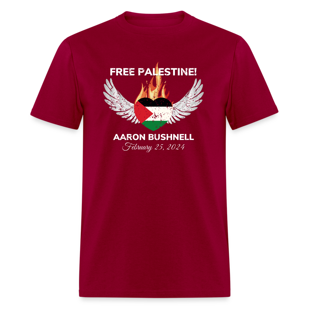 Arron Bushnell Winged Heart Unisex Classic T-Shirt - dark red