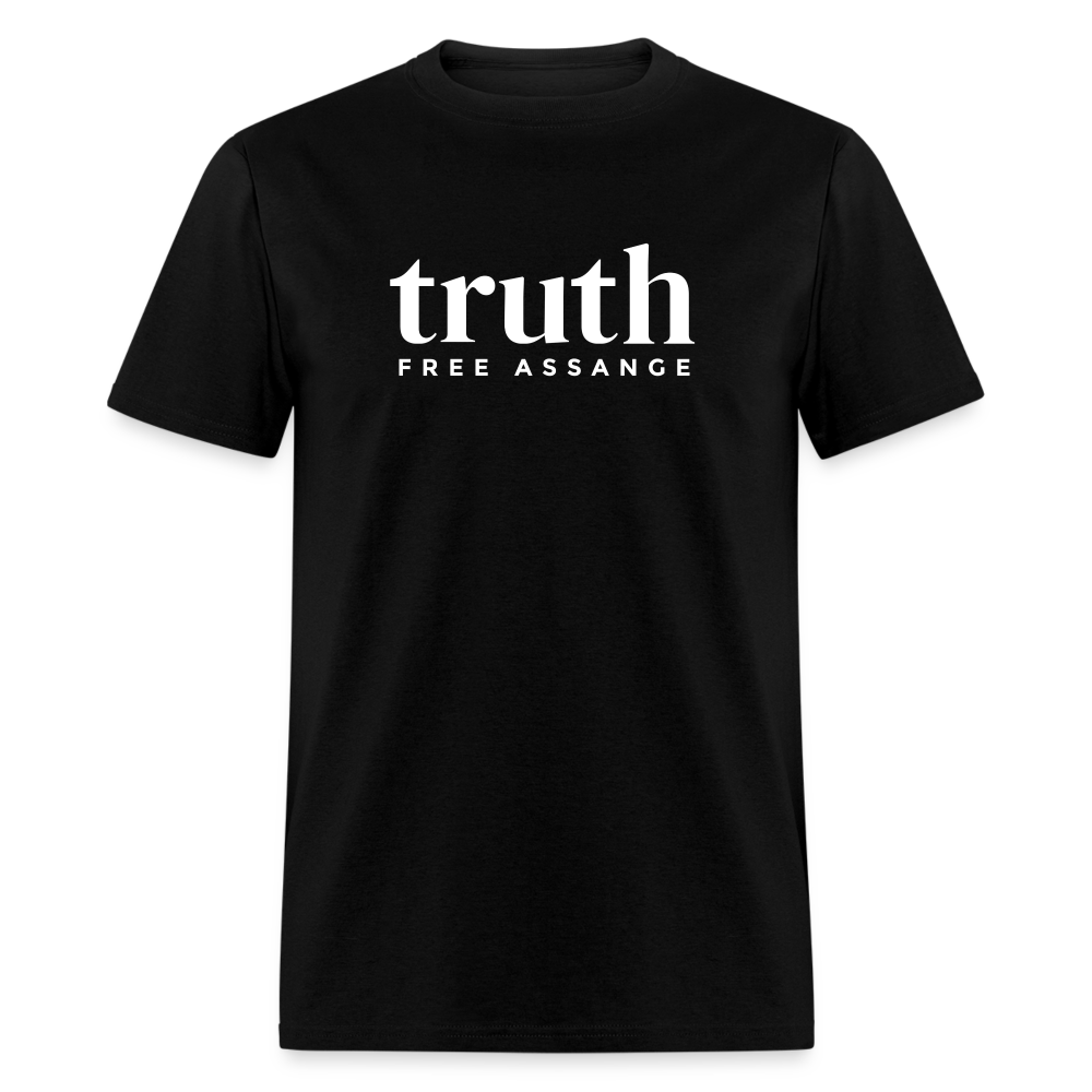 Truth Free Assange Unisex Classic T-Shirt - black