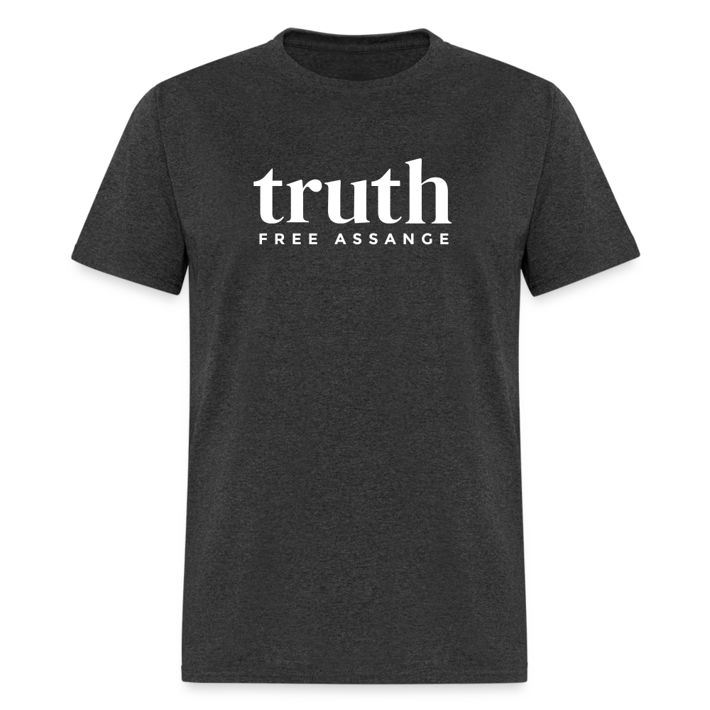 Truth Free Assange Unisex Classic T-Shirt - heather black