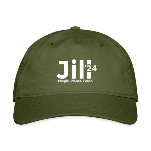 Jill '24 Organic Baseball Cap - olive green