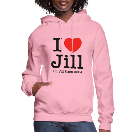 I Love Jill Women's Hoodie - classic pink