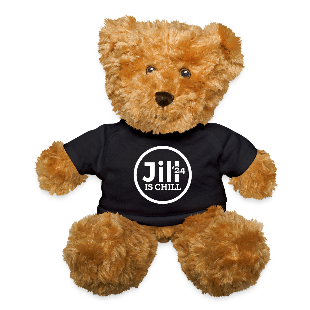 Jill is Chill Teddy Bear - black