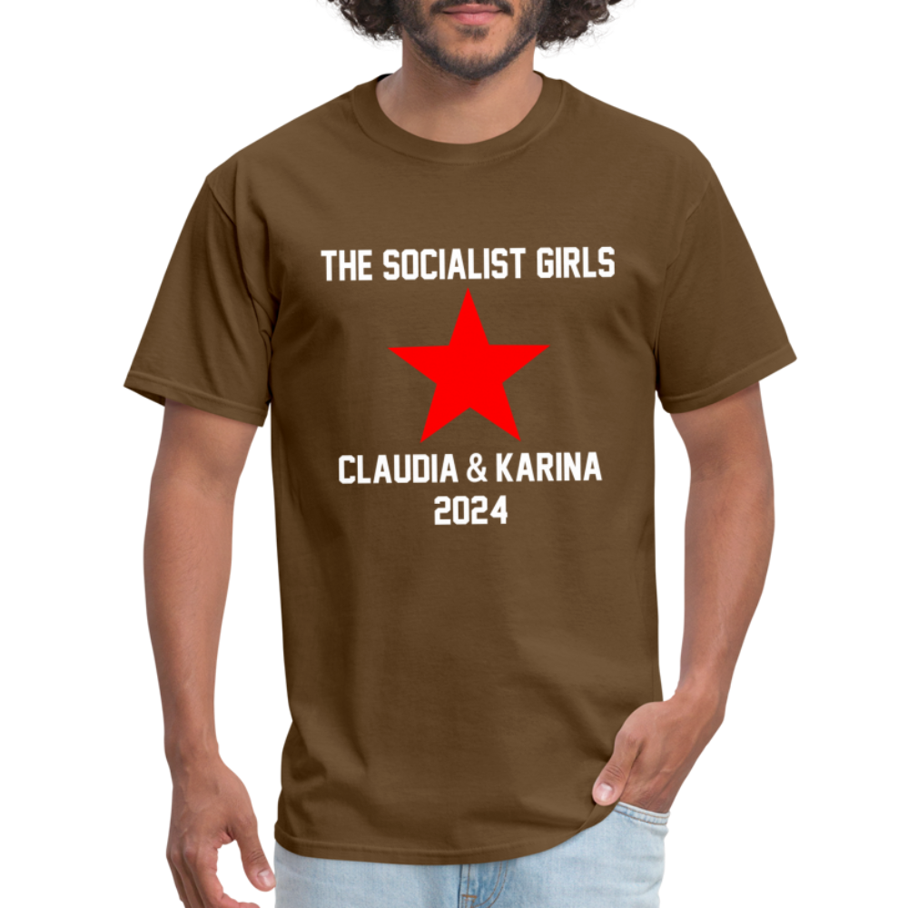 The Socialist Girls Unisex Classic T-Shirt - brown