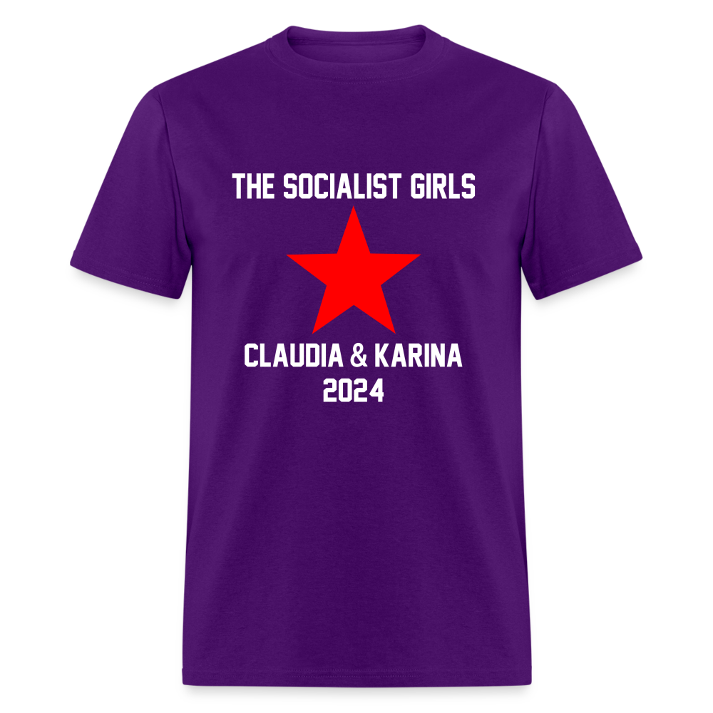 The Socialist Girls Unisex Classic T-Shirt - purple
