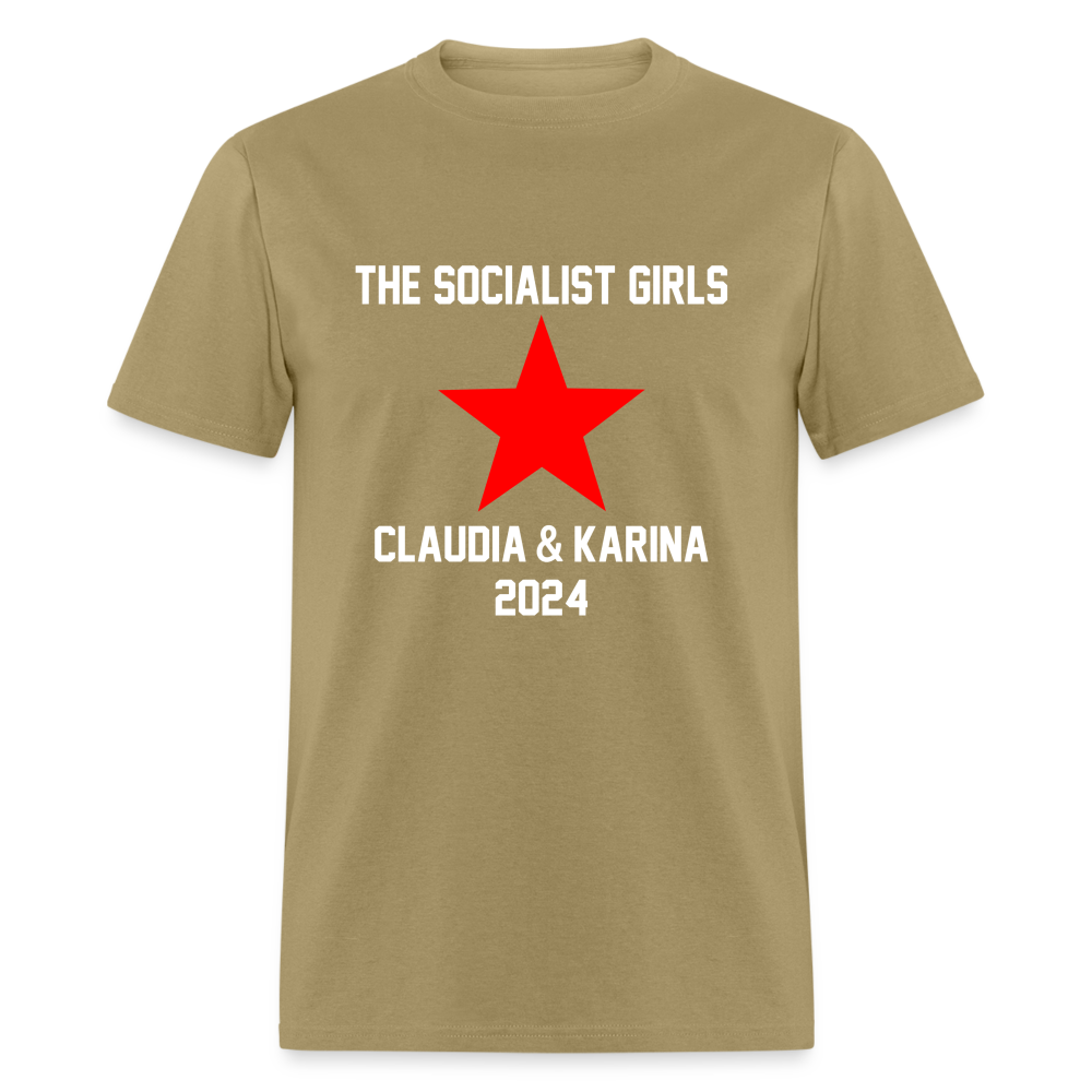 The Socialist Girls Unisex Classic T-Shirt - khaki