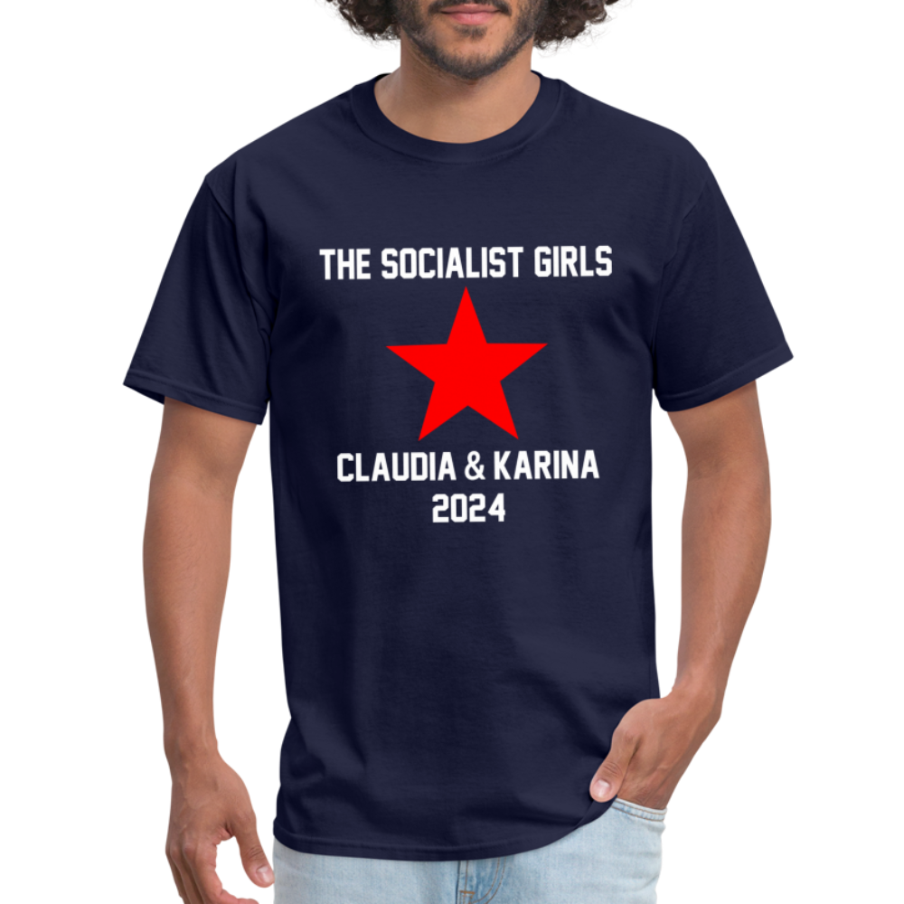 The Socialist Girls Unisex Classic T-Shirt - navy