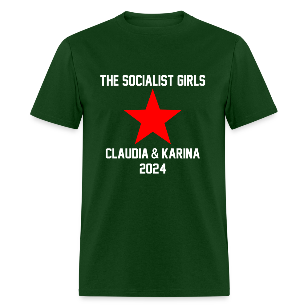 The Socialist Girls Unisex Classic T-Shirt - forest green