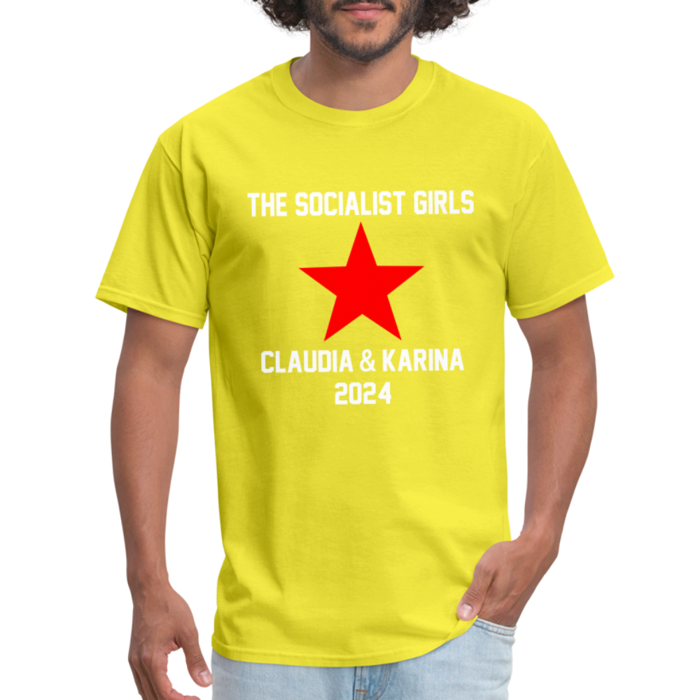 The Socialist Girls Unisex Classic T-Shirt - yellow