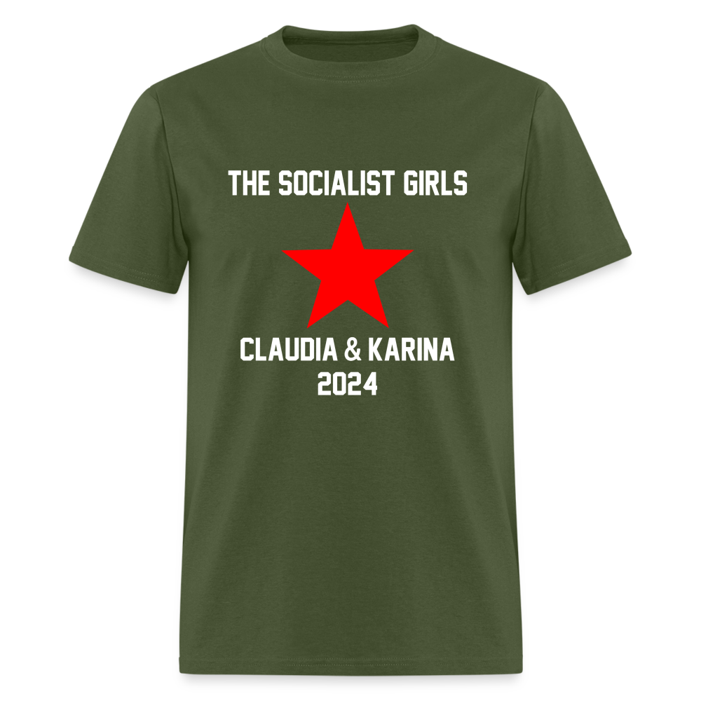The Socialist Girls Unisex Classic T-Shirt - military green