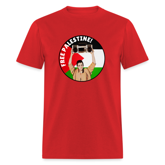 Cusack Free Palestine Unisex Classic T-Shirt - red
