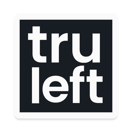 TruLeft Square Magnet - white