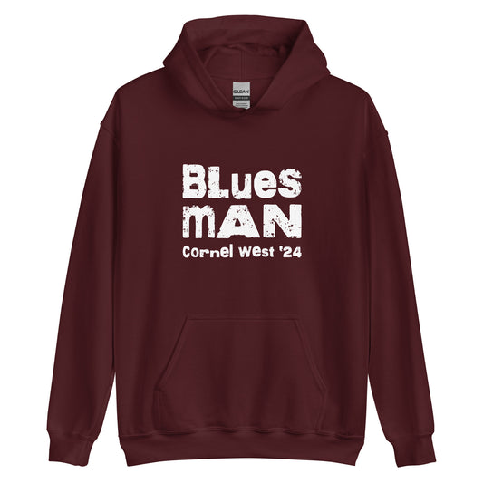 Unisex Blues Man Hoodie