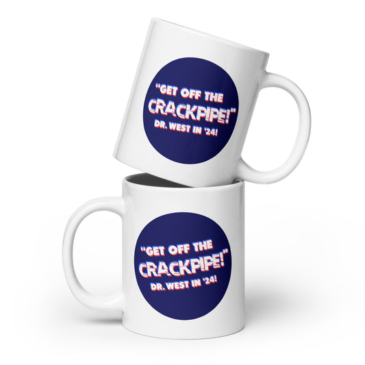 Crackpipe White Glossy Mug