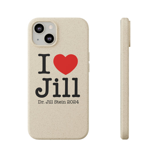 I Love Jill Biodegradable Phone Cases