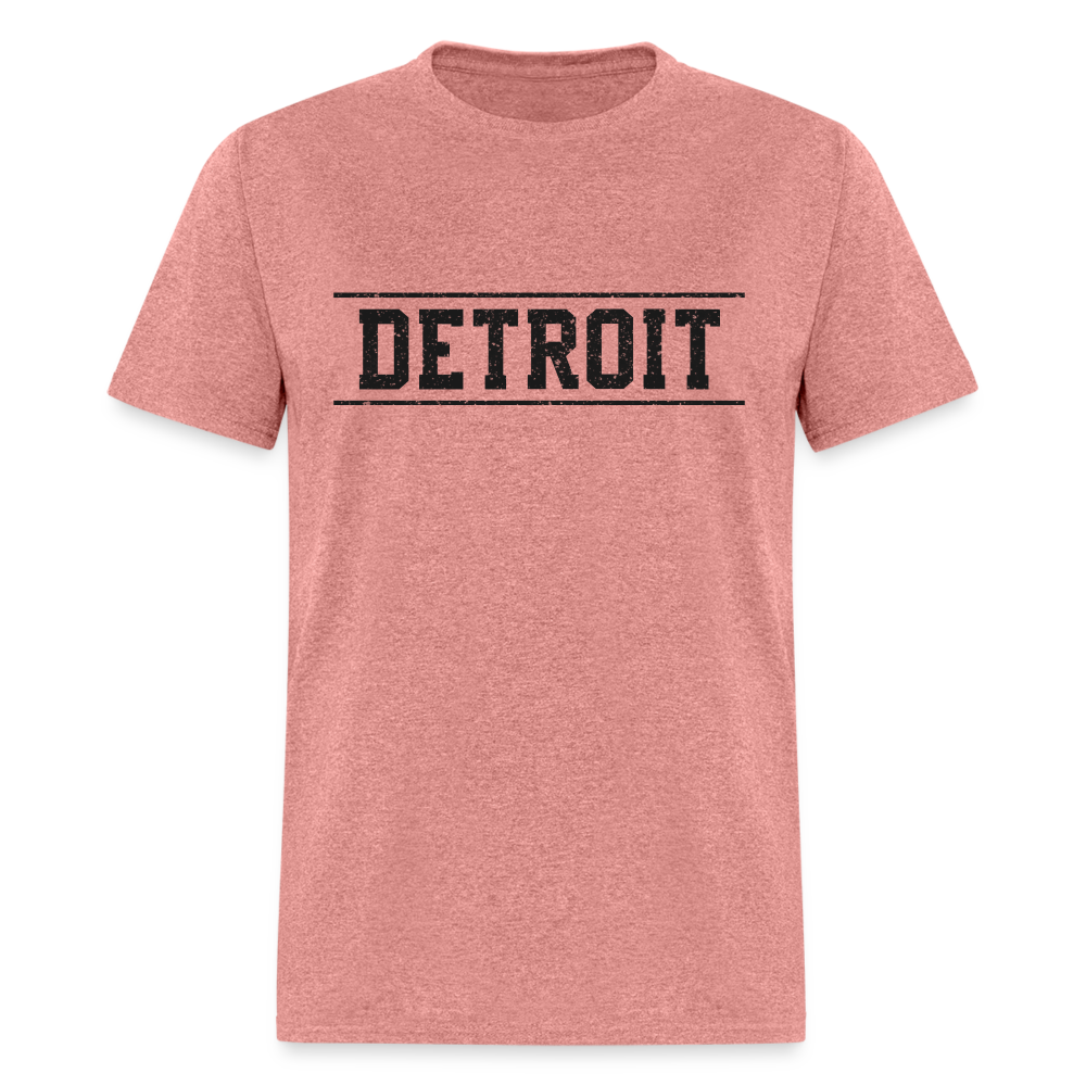 Detroit Unisex Classic T-Shirt - heather mauve