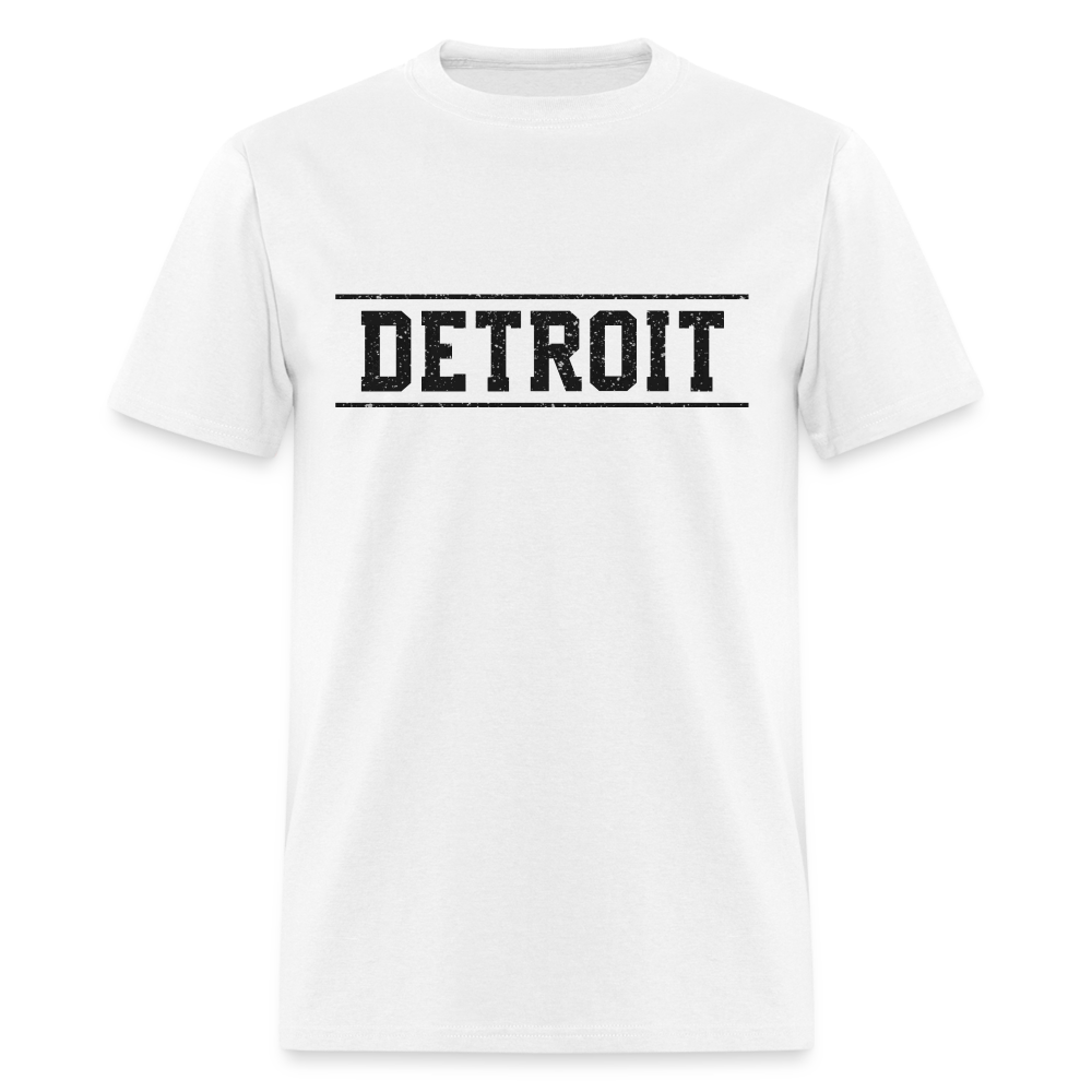 Detroit Unisex Classic T-Shirt - white