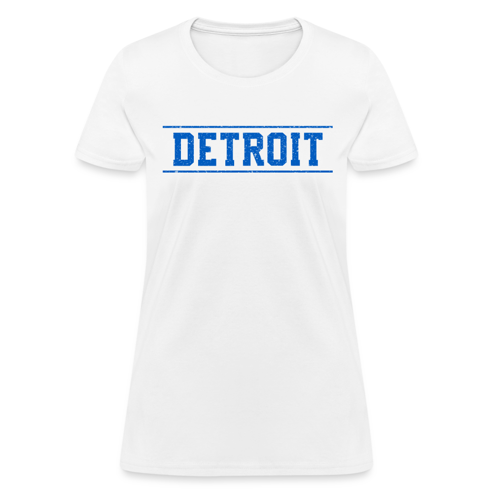 Detroit Women's T-Shirt - white