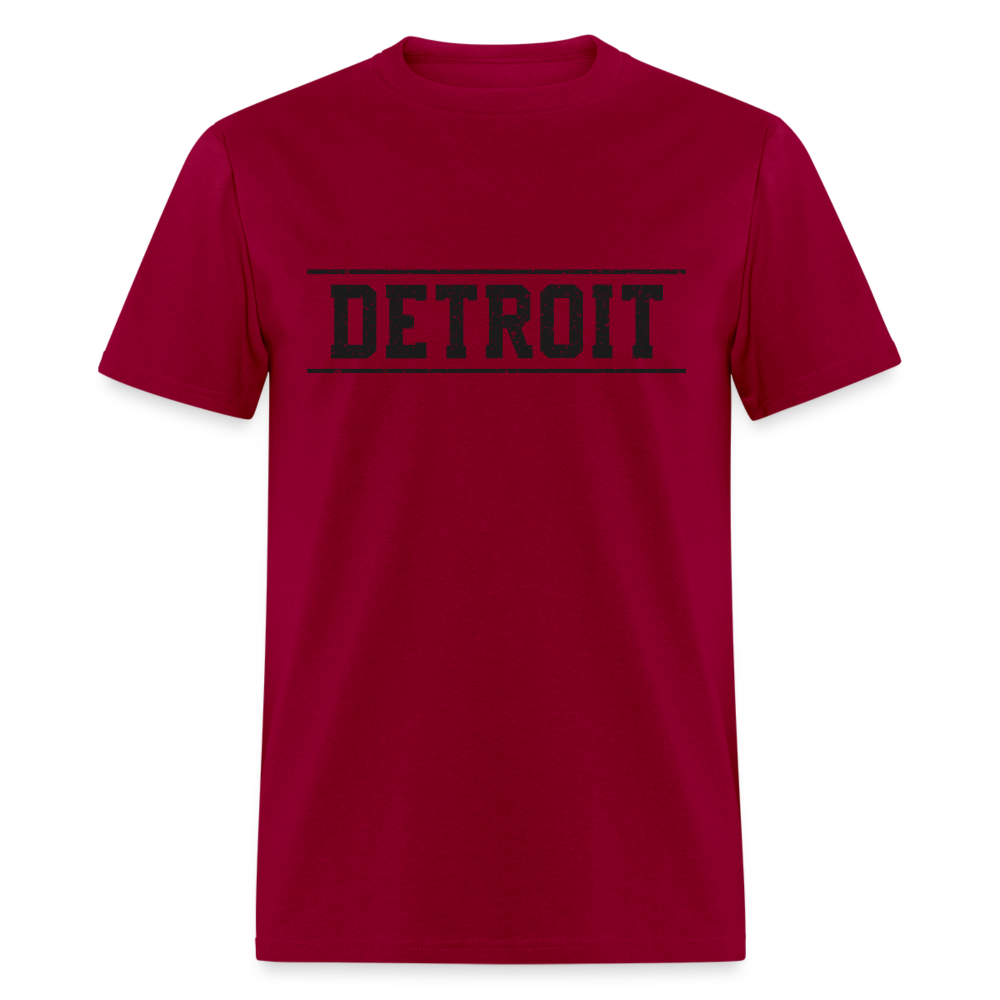 Detroit Unisex Classic T-Shirt - dark red